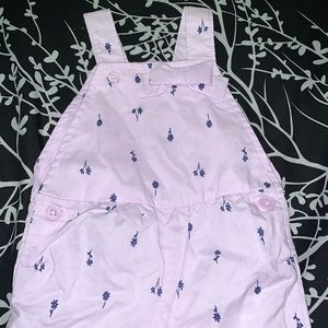 Lavender baby romper